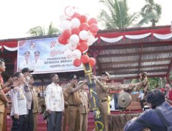 BUPATI SAFARUDDIN PUJI ANTUSIASME MASYARAKAT KAPUR IX SEMARAKKAN PERINGATAN HARI KEMERDEKAAN