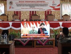 BUPATI LIMAPULUH KOTA IKUTI RAPAT PARIPURNA DPRD “DENGARKAN PIDATO KENEGARAAN PRESIDEN RI