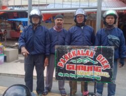 Tingkatkan Keselamatan Tukang Ojek, Kiki Anugerah Dia Berbagi Jaket