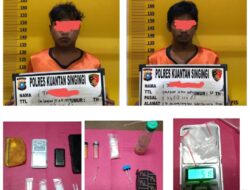 SatRes Narkoba Polres Kuansing Ungkap Pelaku Penyalahgunaan Narkotika, Dua Tertangkap dan Dua DPO