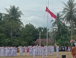 Upacara Dirgahayu RI Yang Ke 77 di Nagari Simawang Terlaksana Hikmad dan Lancar