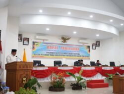 Paripurna Pengambilan Keputusan DPRD terhadap Ranperda Tentang Penyertaan Modal Daerah Kepada Perusda Tuah Sepakat