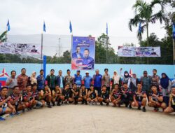 Turnamen AHY Cup di Nagari Tabek Patah Dibuka Bupati Tanah Datar