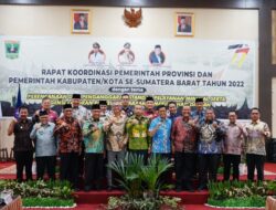 Rakor Pemerintah Provinsi Sumbar Bersama Kepala Daerah Diikuti Bupati Tanah Datar