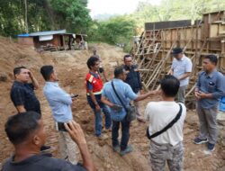 Masyarakat Jorong Baringin Sakti Nagari Taluak Bersyukur Jembatan Penghubung Jorong Dibangun