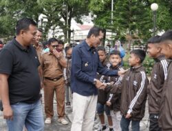 BERLAGA DI LSI U-11, BUPATI SAFARUDDIN ACUNGKAN JEMPOL UNTUK SSB LIBERTY UNITED