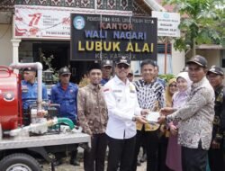 KUNKER BUPATI SAFARUDDIN KE KAPUR IX, RESMIKAN FASILITAS AIR BERSIH, PANEN RAYA JAGUNG DAN PENGERJAAN JALAN