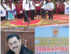 Kehadiran Wisuda 1000 Hafizh Tanah Datar Dari Nagari Padang Magek Berkat Dukungan Masyarakat