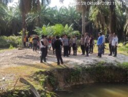 Personel Gabungan Polres Kuansing Gelar Operasi Penindakan PETI