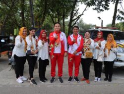 Didampingi Kapolres Kuansing Kapolda Riau Hadir Penutupan Proprov X Riau di Kuansing