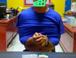 Sat Res Narkoba Polres Kuansing Ciduk 1 (satu) orang Pelaku atau Pengedar Narkotika Gol I jenis Shabu