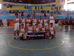 Dipastikan Menjadi Juara  Pool A Tim Bola Basket Putra Kuansing Melaju Ke Semifinal Ajang Porprov X Riau