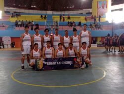 Tim Bola Basket Putra Kuansing di Semi Final Porprov  X Riau akan Menghadapi Bengkalis