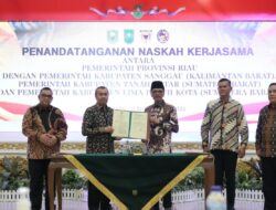 Babak Baru Limapuluh Kota-Riau,Gubernur Syamsuar dan Bupati Safaruddin Teken Kerja Sama