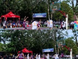 Tim Bola Basket Putri Kuansing Pada Pertandingan Perdana  Berhasil Menang Telak