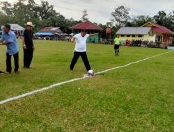 Tokoh Muda Kuantan Singingi Sardiyono, Buka Secara Langsung Turnamen Edisi Ke XII Posteb Cup