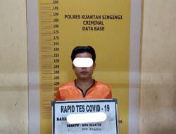 Polres Kuantan Singingi Berhasil Menangkap Pelaku Percobaan Pemerkosaan