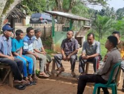 JUMAT CURHAT, KAPOLSEK LTD DENGARKAN KELUHAN WARGA TERKAIT GAJAH LIAR