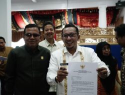 Diserahterimakan Pengelolaan Sementara Lapangan Cindua Mato Batusangkar