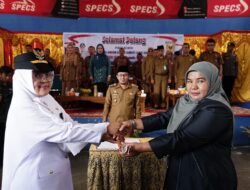 Sertijab Camat Sungayang Dari Dra.Reni Susanti Kepada Narti, S.STP Dihadiri Bupati Tanah Datar