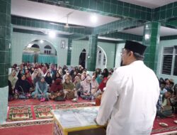 Wabup Tanah Datar Hadiri Acara Wirid Yasinan di Masjid Nurul Aman Pialai Jorong Balimbiang