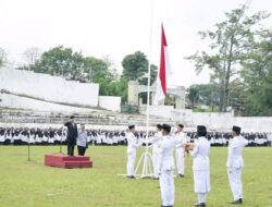 Upacara Peringatan HAB Kemenag ke 77 Dipimpin Bupati Tanah Datar
