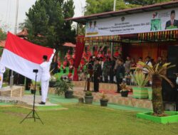 Bupati Safaruddin Pimpin Upacara Peringatan Hari Amal Bakhti ke-77 Kementerian Agama