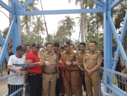 Jembatan Gantung Diresmikan Pj. Wako Rida Ananda, Peningkatan Akses Transportasi, Penghubung Hati Warga Dua Kelurahan