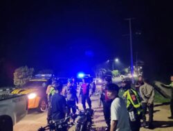 Kapolres Kuansing Pimpin Langsung Giat KRYD Untuk Antisipasi Gangguan Kamtibmas