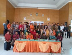 Camat  Gunung Toar  Buka Secara Resmi Bimtek dan Orientasi PPS se Gunung Toar Menyongsong Pemilu 2024