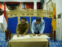PemKab Tanah Datar Bersama Kanwil Kemenkumham Sumatra Barat Melakukan Kesepakatan Bersama