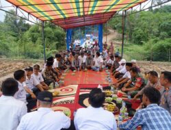 Jembatan Tapian Kelambu Jorong Beringin Sakti Nagari Taluak Lintau Buo Diresmikan Pemakaiannya