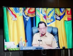Rapat Koordinasi Pengendalian Inflasi Daerah Tahun 2023 Diikuti Wabup Tanah Datar Secara Virtual
