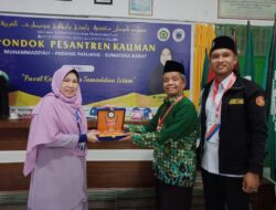Jalin Kerjasama Pontren Mu’allimin Muhammadiyah Ujung Gading Kunjungi Kauman Padang Panjang