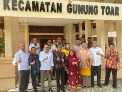Pra Mubes, Tim Badan Pekerja Pembentukan Kabupaten Kuantan Hulu Audiensi  Bersama Camat Gunung Toar