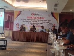 Diskusi Publik,  Publikasi dan Dokumentasi Penetapan Jumlah Kursi dan Penetapan Dapil 2024 Dihadiri Puluhan Wartawan