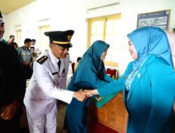 Sertijab Camat Lintau Buo dan TP PKK Kecamatan Dihadiri Ketua TP PKK Tanah Datar