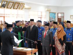 DIlantik 30 Orang Pejabat di Lingkungan Pemerintah Daerah Kabupaten Tanah Datar