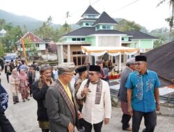 Syukuran Penggunaan Surau Gadang Jaho Dihadiri Bupati Tanah Datar