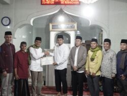 TSR Pemprov Sumbar Sambangi Baruah Gunuang Serta Serahkan Bantuan Senilai 50 Juta