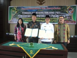 BERIKAN LAYANAN BANTUAN HUKUM PADA MASYARAKAT TIDAK MAMPU, BUPATI SAFARUDDIN MoU DENGAN PENGADILAN NEGERI TANJUNG PATI