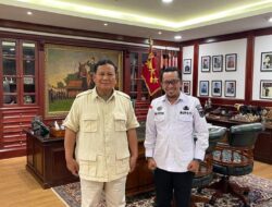 Bupati Tanah Datar Menyampaikan Potensi Wisata di Tanah Datah Kepada Menhan RI Letjen (Purn) H. Prabowo Subianto