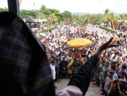 Afriansyah Noor Datuak Rajo Basa Dilewakan di Istano Basa Pagaruyung