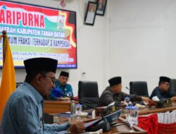3 Ranperda Yang Diusulkan Ditanggapi Fraksi Dijawab Bupati Tanah Datar