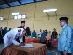 Sertijab Camat Salimpaung Dihadiri Bupati Tanah Datar