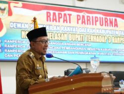 3 Ranperda Disampaikan Bupati Tanah Datar Dalam Paripurna DPRD Tanah Datar