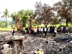 Korban Kebakaran Warga Nagari Batipuah Baruah Dikunjungi Bupati dan BAZNAS
