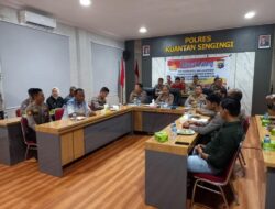 Tim Sosialisasi dan Asistensi Polda Riau Pantau Pelayanan Publik Polres Kuansing