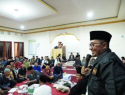 Usai Shalat Ied di LCM Batusangkar, Bupati Hadiri Acara Shalawat Dulang