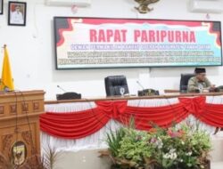 Jawaban Bupati Tentang Ranperda Pertanggungjawaban Pelaksanaan APBD Tahun 2022 Disampaikan Sekda